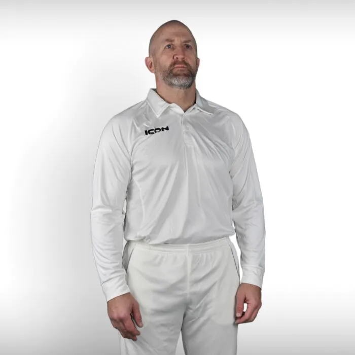 CLUB CRICKET SHIRT LONG SLEEVE - SENIOR CLUB CRICKET SHIRT LONG SLEEVE - SENIOR